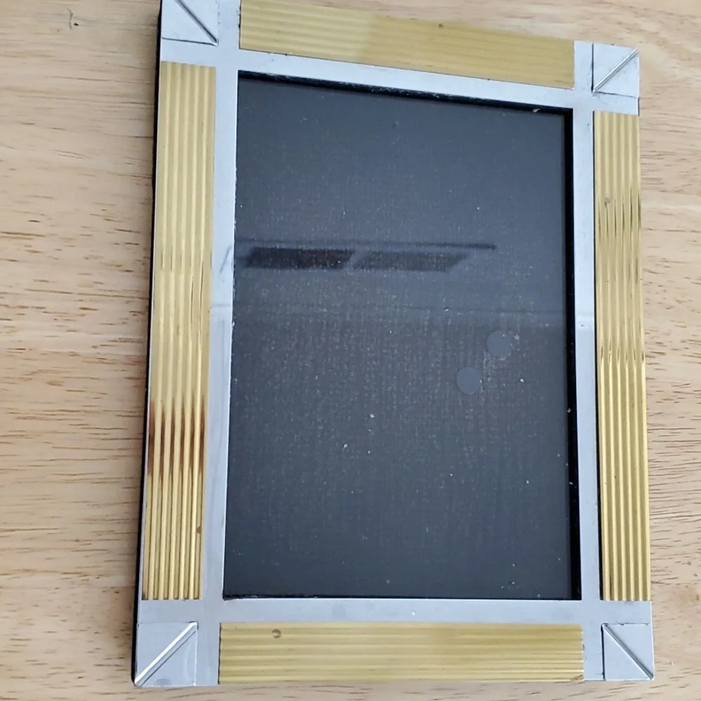Mixed Metals Picture Frame Holds 8 X 10